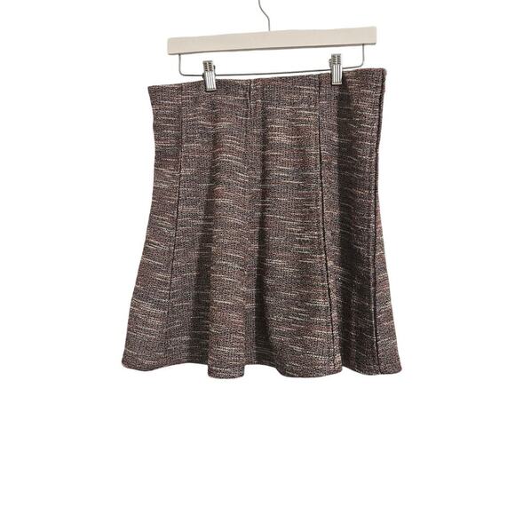 Loft Women’s Tweed A-Line Skirt Size Medium Preppy Career Office Wear - Picture 2 of 5